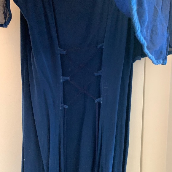 Holy Clothing Juliette maxi (M) - Navy Blue - Picture 5 of 6